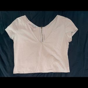Charlotte Russe crop top size L